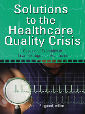 cover image of Solutions to the Healthcare Quality Crisis